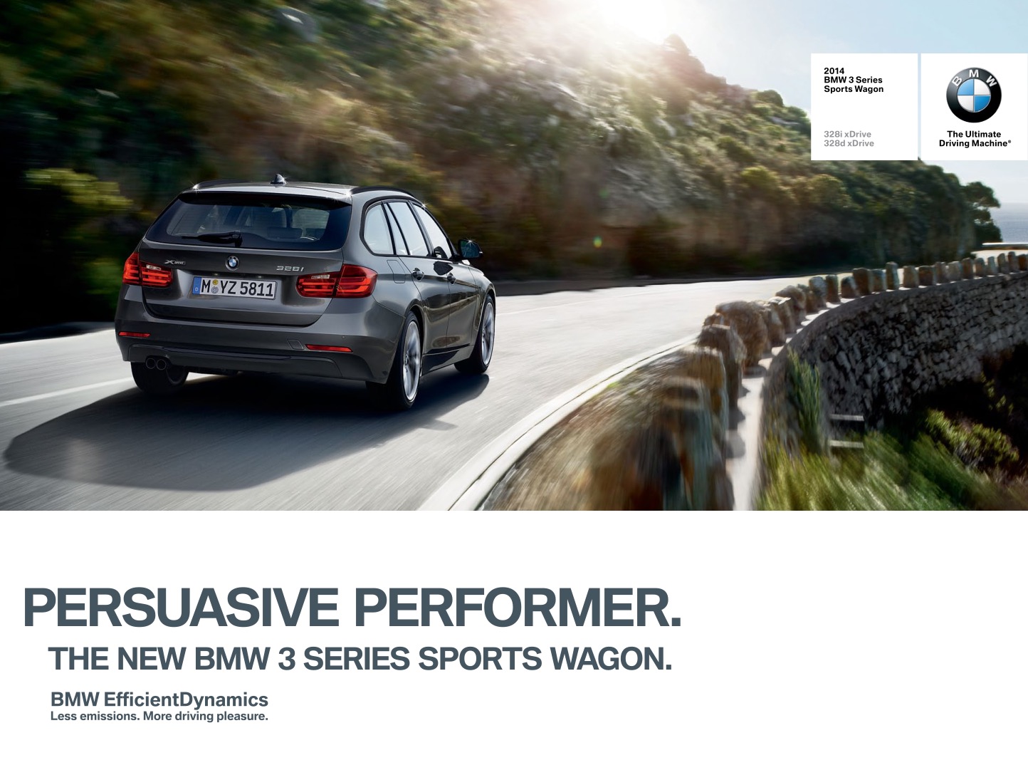 2014 BMW 3-Series Wagon Brochure Page 7